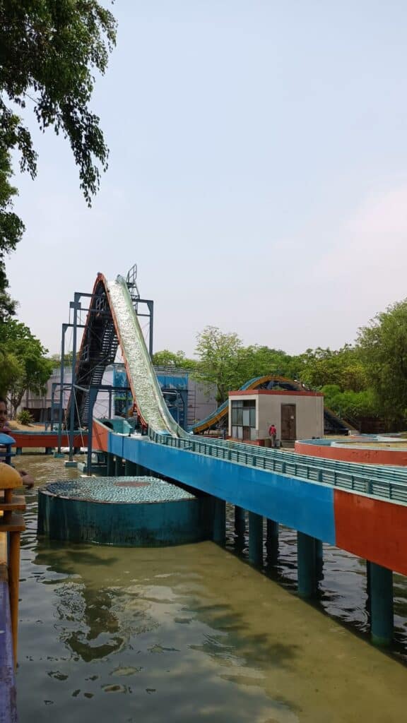 Water ride at Adventure Island, Rohini.