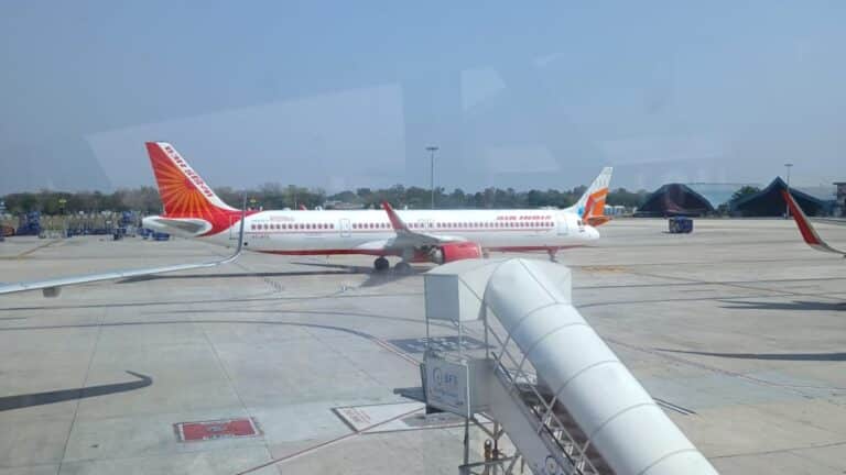 Image of an Air India Airplane
