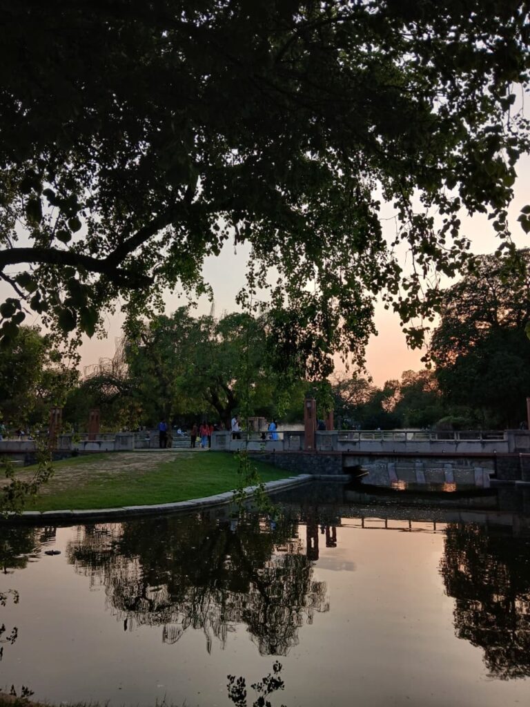 Image of a corner spot from Sunder Nursery, Delhi.