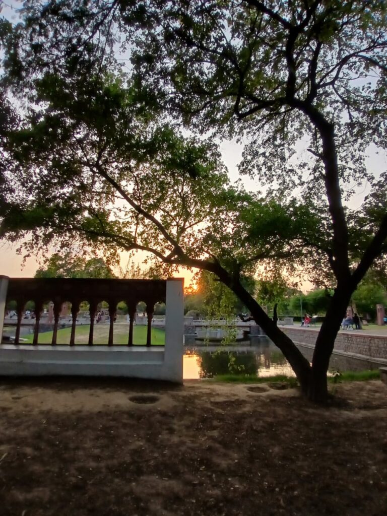Image, taken at dusk, that shows a beautiful frame.